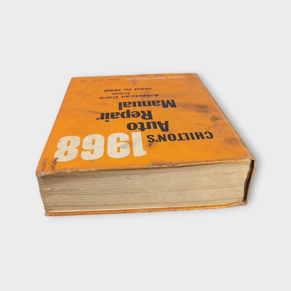 CHILTON'S 1968 Auto Repair Manual American Cars From 1960 - 1968 - Picture 5 of 7